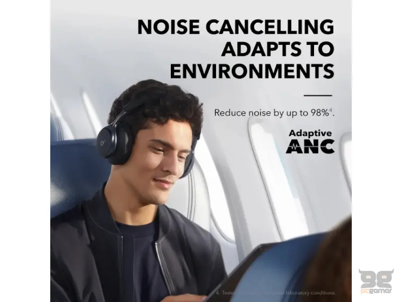 ANKER Soundcore Space One ANC BT slušalice crne 