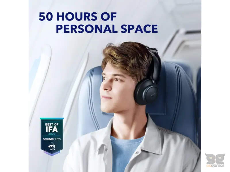 ANKER Soundcore Space Q45 ANC BT slušalice crne 