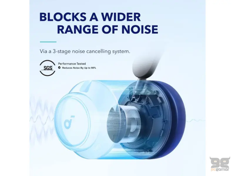 ANKER Soundcore Space Q45 ANC BT slušalice crne 