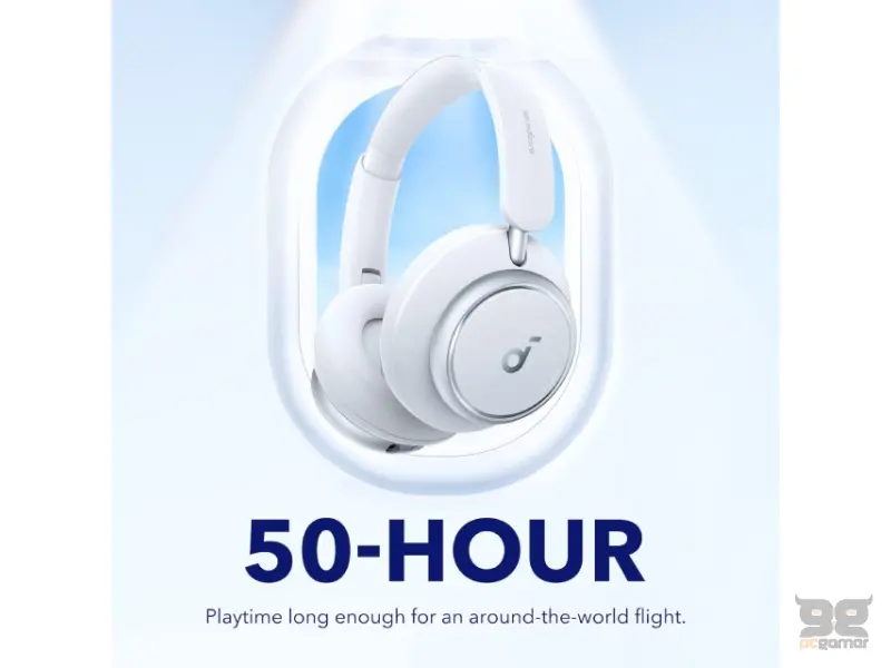 ANKER Soundcore Space Q45 ANC BT slušalice bele 