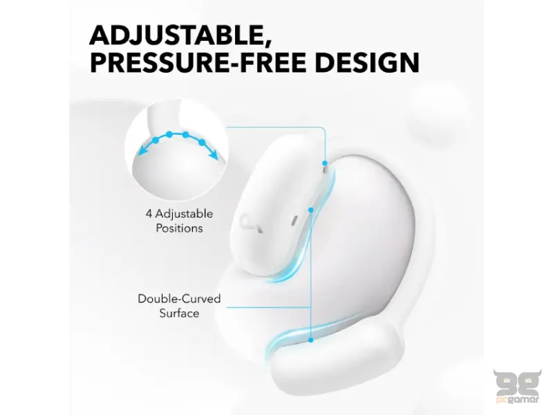 ANKER Soundcore AeroFit 2 BT bubice sa mikrofonom bele 