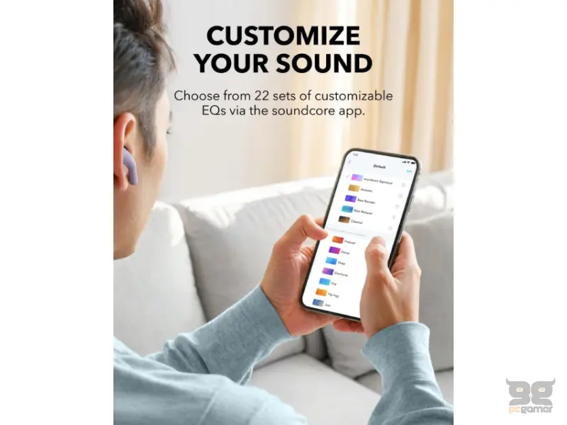 ANKER Soundcore K20i TWS BT bubice sa mikrofonom ljubičaste 