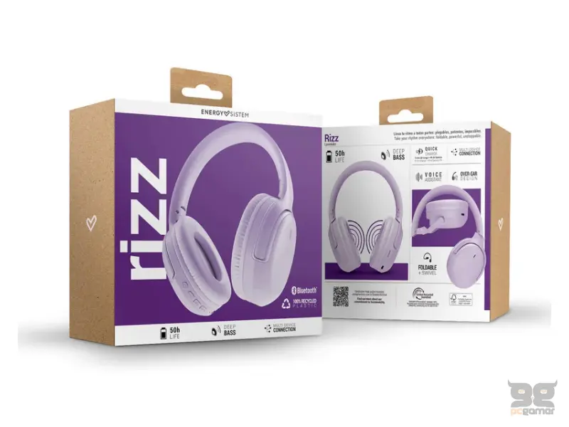 ENERGY SISTEM Lavender Rizz slušalice ljubičaste (M45968) 