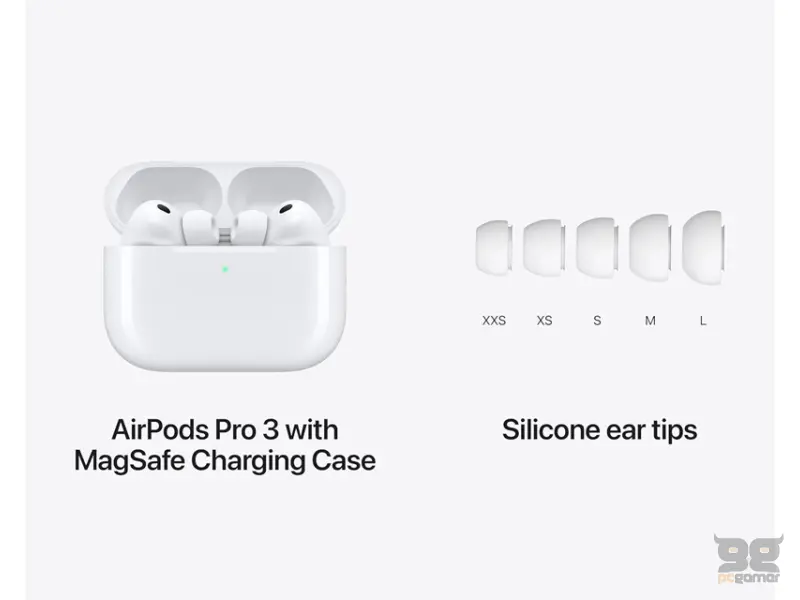 APPLE AirPods Pro3 with MagSafe Case (USB-C) mfhp4zm/a 