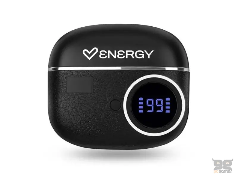 ENERGY SISTEM Black Chargeview TWS Bežične slušalice crne (M50047) 