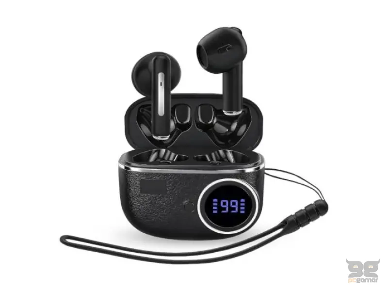 ENERGY SISTEM Black Chargeview TWS Bežične slušalice crne (M50047) 