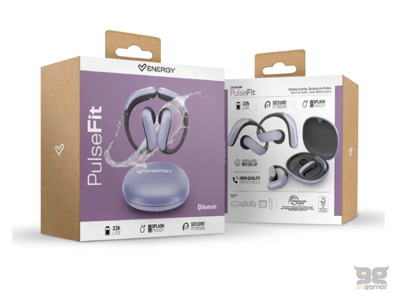 ENERGY SISTEM Lavender PulseFit True Wireless slušalice lila (M50046) 