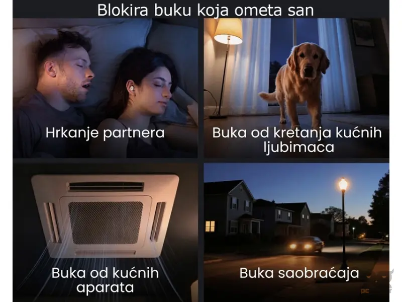 ANKER Soundcore Sleep A30 Noise Masking bluetooth bežične bubice zelene 