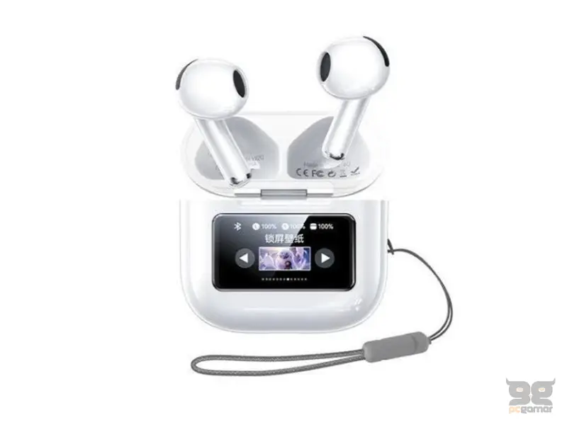 REMAX W20 PRO Wireless Touch control slušalice bele 