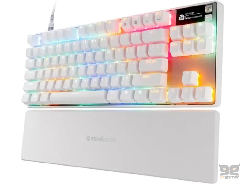 Mehanička bežična gaming tastatura SteelSeries Apex Pro TKL Gen3 US WH