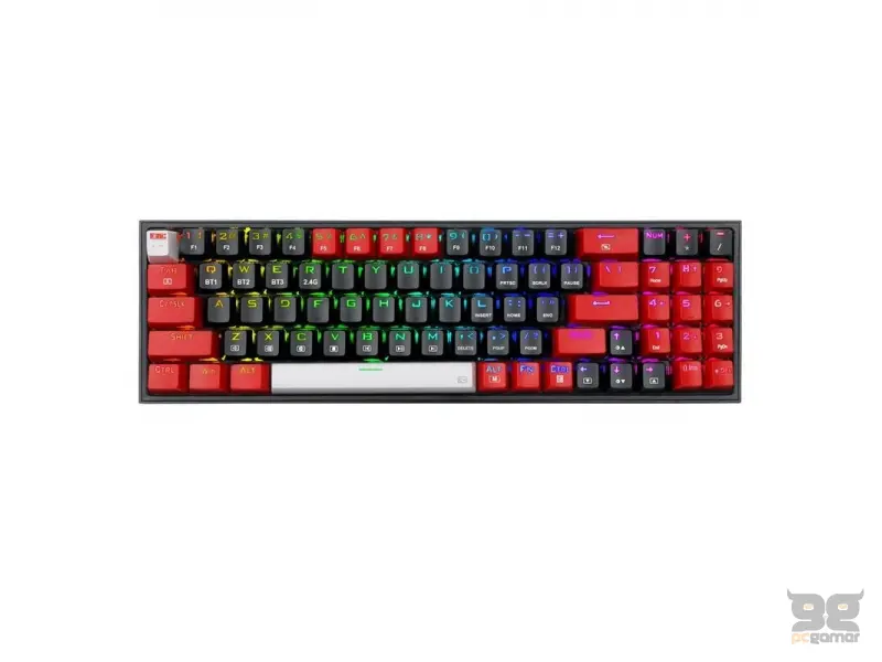 Redragon Tastatura Pollux K628-RGB Pro Wired/Wireless Mechanical RGB Gaming Keyboard (red switch)