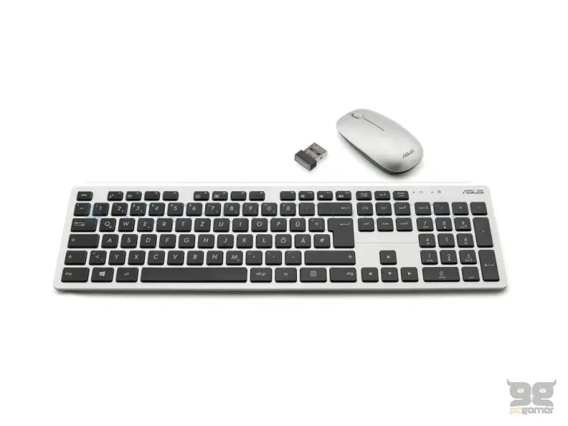 Asus SET Wireless Tastatura i mis W5000, Grey
