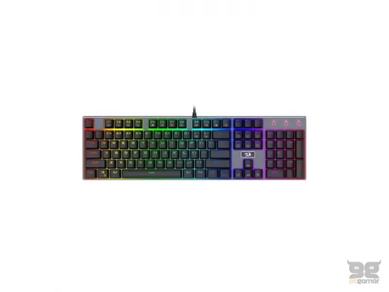 Redragon Tastatura Devarajas K556RGB Mechanical Gaming Keyboard, Brown Switches - Black