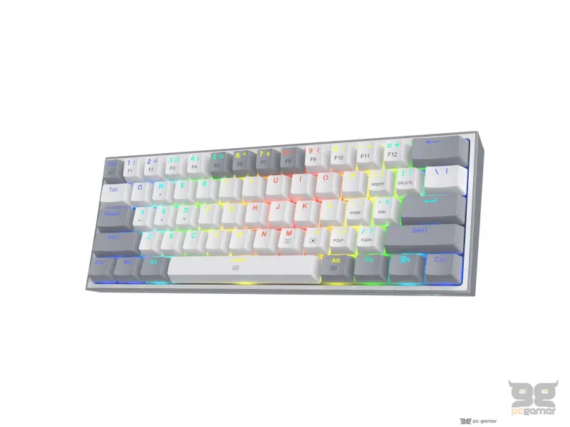 Redragon Tastatura Fizz RGB Gaming White