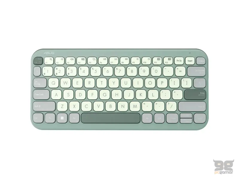 Asus Tastatura KW100 Marshmallow/green