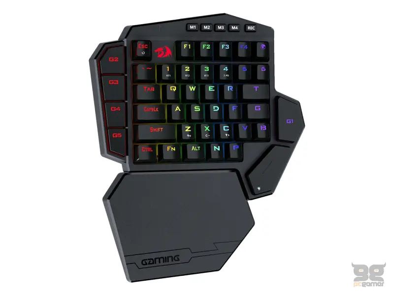 Redragon Tastatura Diti PRO K585RGB Mechanical Gaming, Red