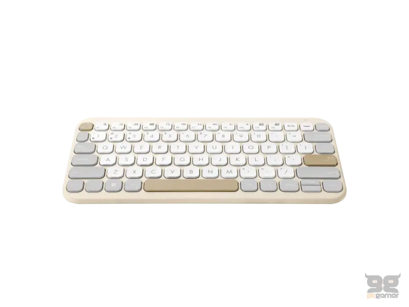 Asus Tastatura KW100 Marshmallow/beige/ Copilot