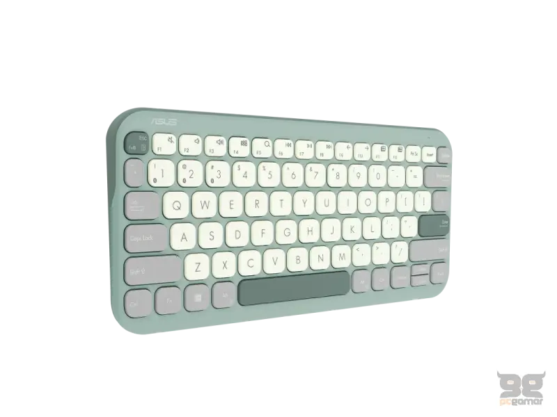 Asus Tastatura KW100 Marshmallow/green/ Copilot