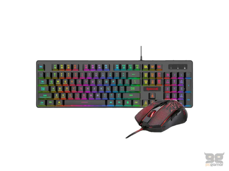 Redragon Combo set 2 in 1 S107 K512-RGB Keyboard & Wired Mouse