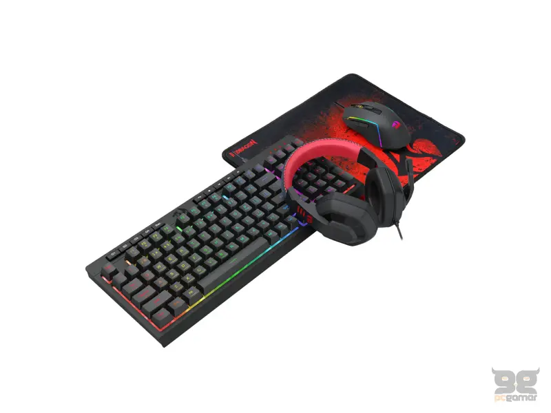 Redragon Combo  set 4 in 1 S149 - K515-RGB + M616-RGB + H120 + P016