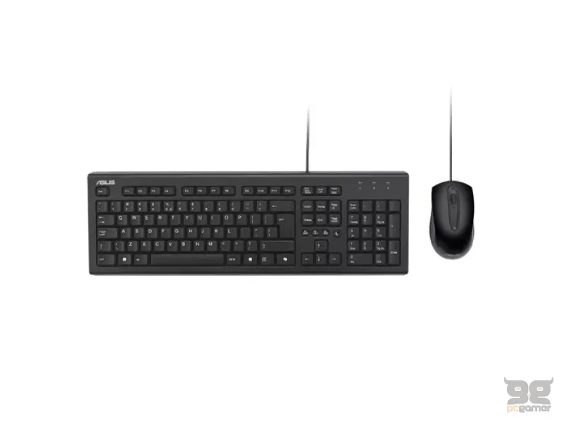 Asus Set USB tastatura i mis U2000, YU karakteri, Black