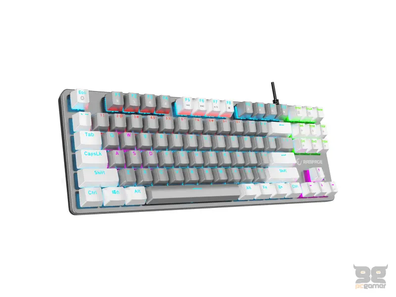Rampage Tastatura SNUG K14 Mechanical Blue Switch RGB US Layout