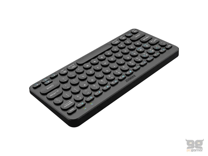 Everest Tastatura KB-BT16 Black 2.4G+BT1+BT2 US Layout