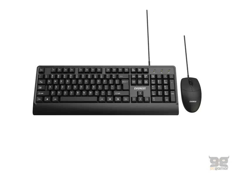 Everest SET tastatura i mis KM-619 US Layout