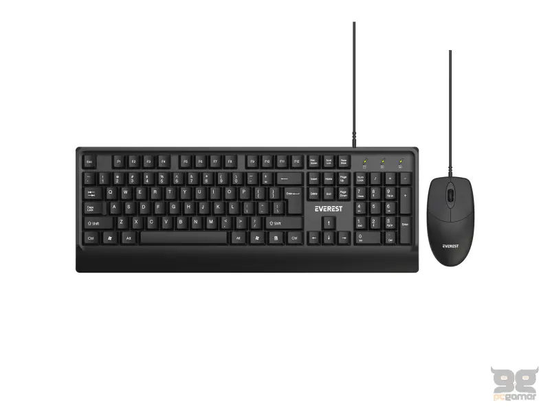 Everest SET tastatura i mis KM-619 US Layout