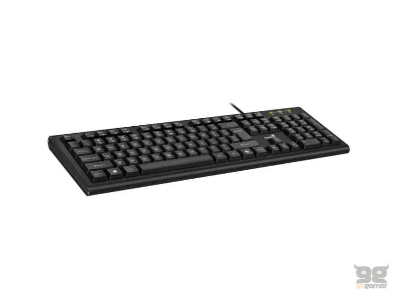 Genius KB-113 AI Copilot, br. tipki: 104, USB, YU, Crna