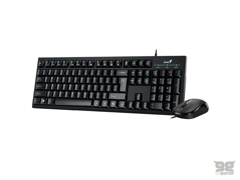 KM-100SE,   Komplet:Tastatura + mis,br. tipki: 104