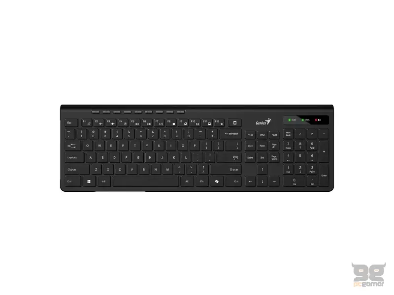 GENIUS SlimStar 7230 Wireless US bežicna crna