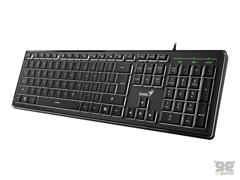 GENIUS SlimStar 820 USB YU crna tastatura