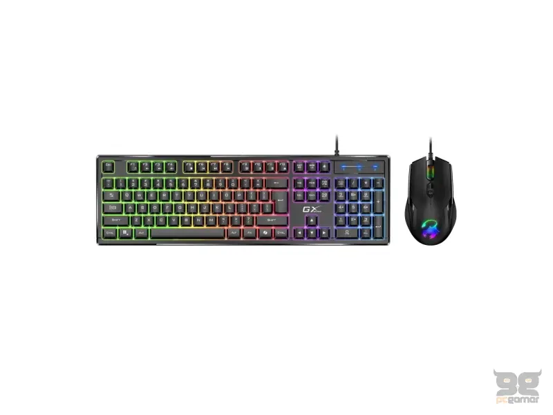 GENIUS GX GAMING Scorpion KM-GX6/ wired set keyboard+mouse/ RGB/ Copilot/ USB/ black