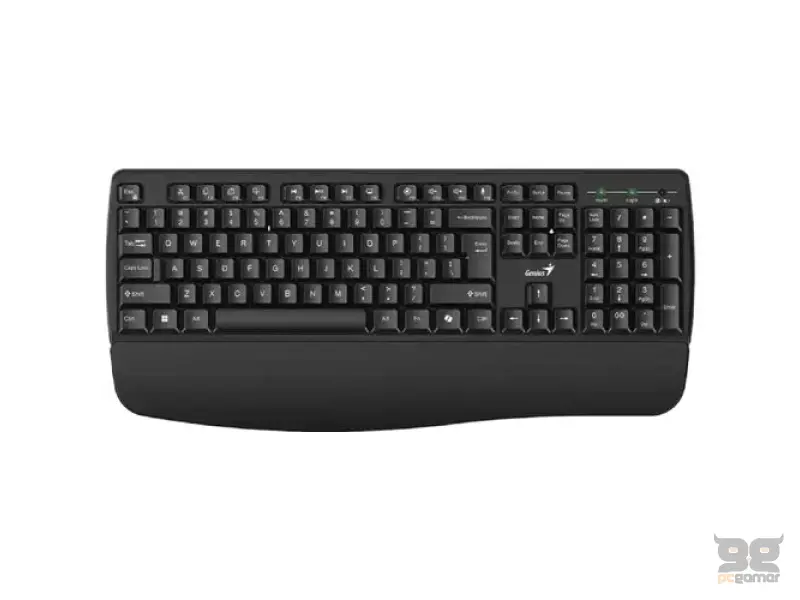 GENIUS KB-7123 Wireless USB YU wireless crna tastatura