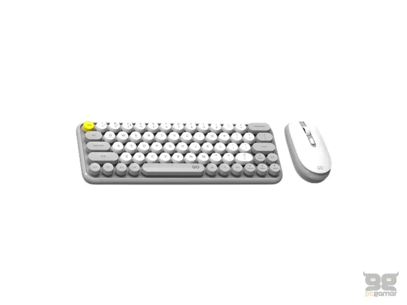 FANTECH SET BEZICNI MIS I TASTATURA WK896 SIVO-BIJELA