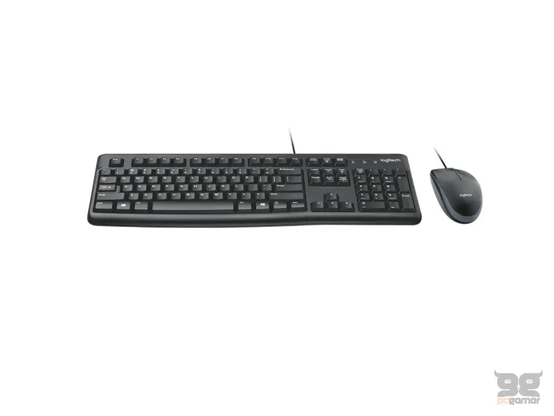 LOGITECH Desktop MK120 - Tastatura + Miš, US layout, USB