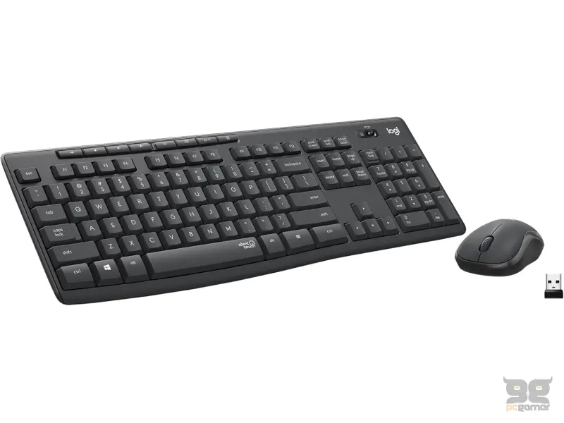 LOGITECH MK295 Silent Wireless Desktop Graphite YU