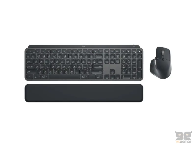 LOGITECH MX Business Combo Keyboard + Mouse Gen 2 (MX Keys + MX Master 3S + Palm Rest), US layout