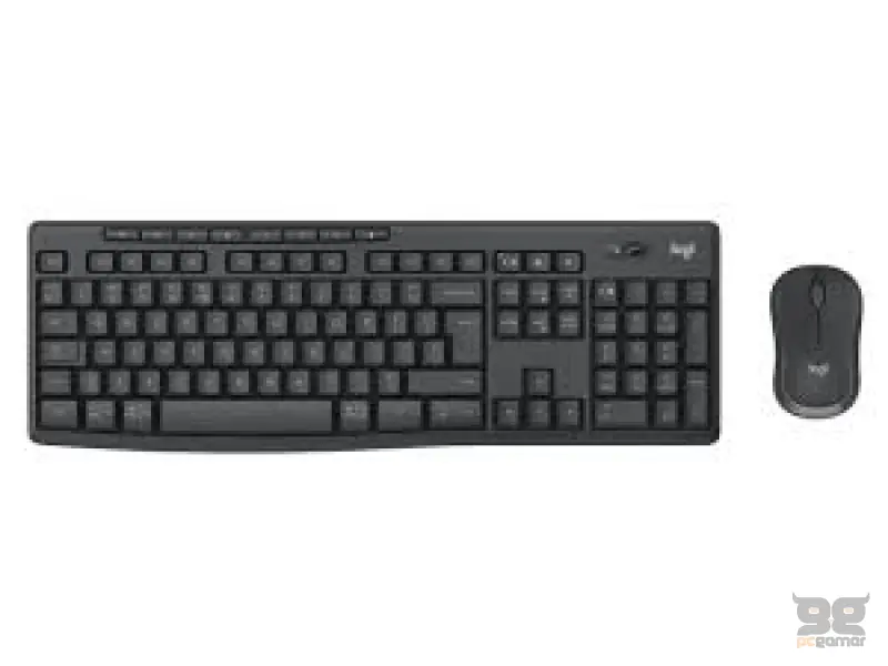 Logitech MK370 Advanced Wireless Combo crna