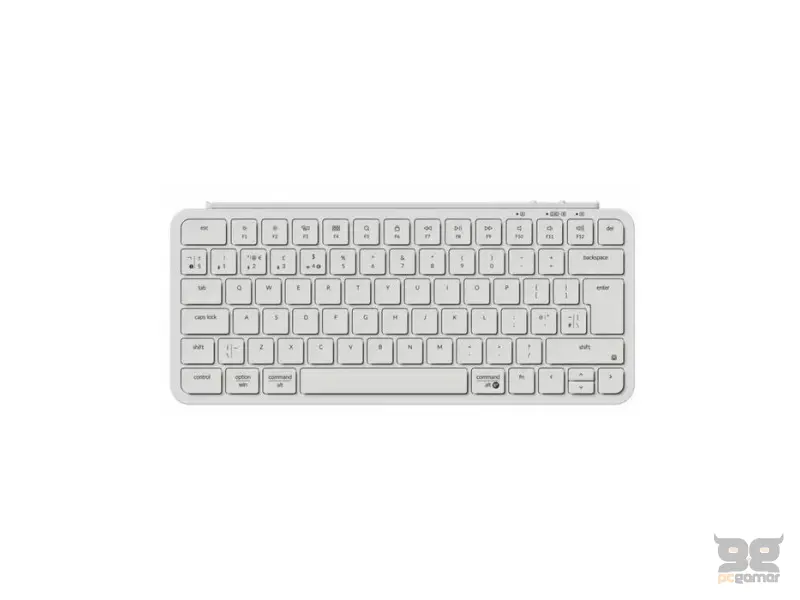 Keychron B1 Pro ultra tanka 75% bežicna tastatura bijela