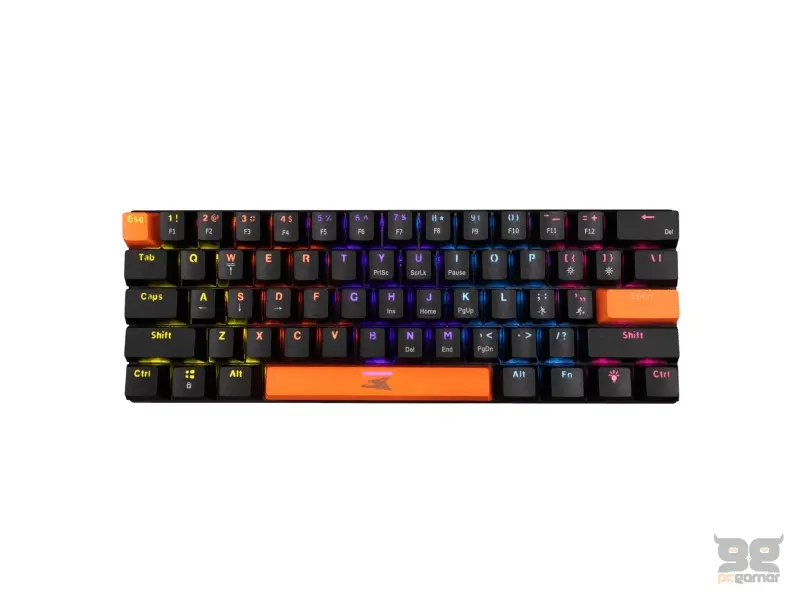 Baracuda TASTATURA DOLPHIN Crna - Mehanicka / US