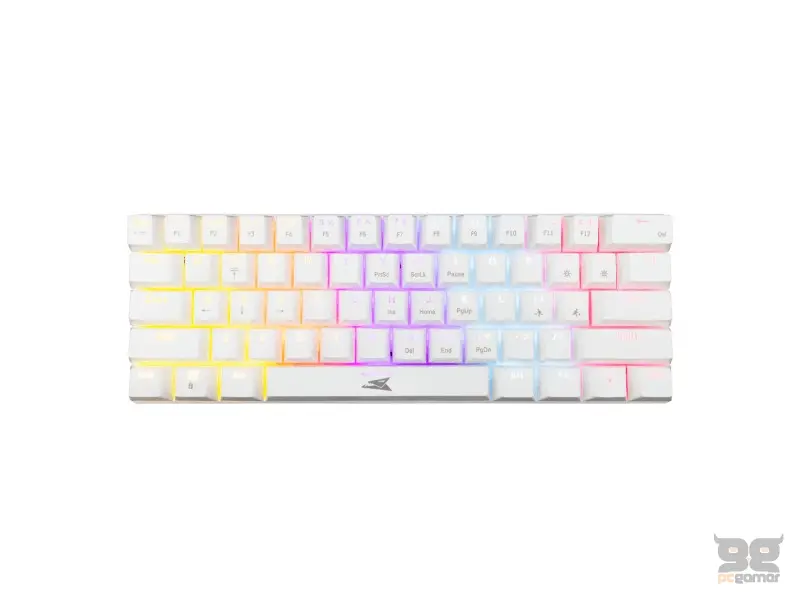 Baracuda TIPKOVNICA BGK-03221 DOLPHIN Bijela-Mehanicka / US - PLAVI.SW