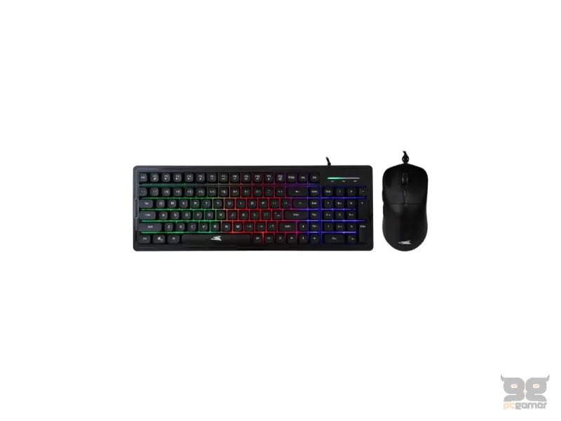 Baracuda TIPKOVNICA+MIŠ  ORCA Crna - Combo