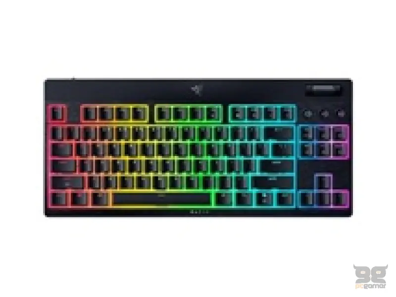 BlackWidow V4 Low-Profile Tenkeyless HyperSpeed Green Switch Mechanical Keyboard