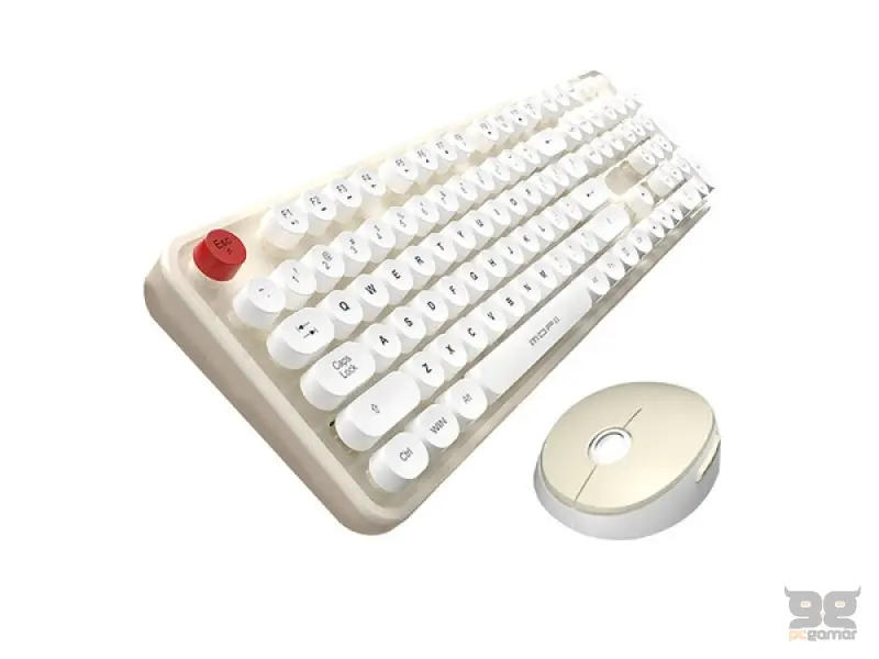 MOFII Wireless Tastatura+Mis Sweet White&Beige