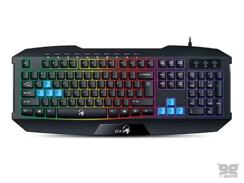 GENIUS K215 Scorpion Gaming USB YU crna tastatura 