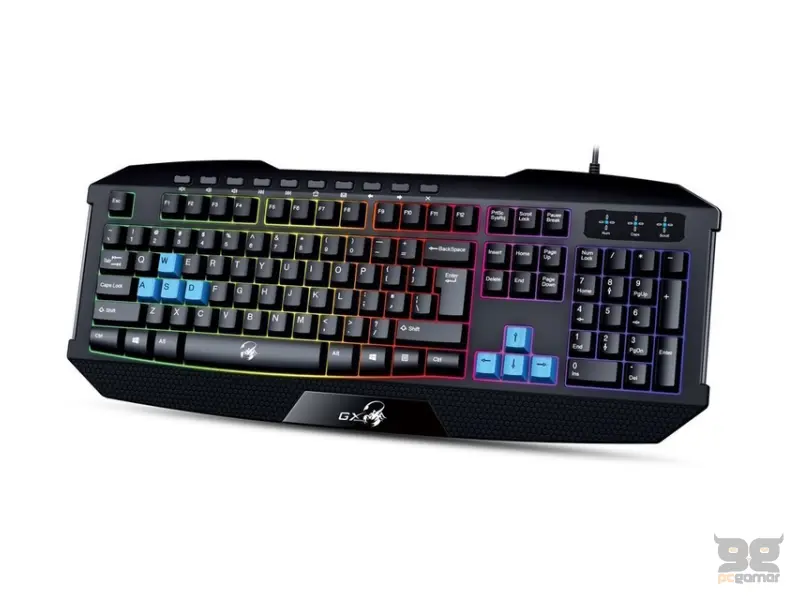 GENIUS K215 Scorpion Gaming USB YU crna tastatura 