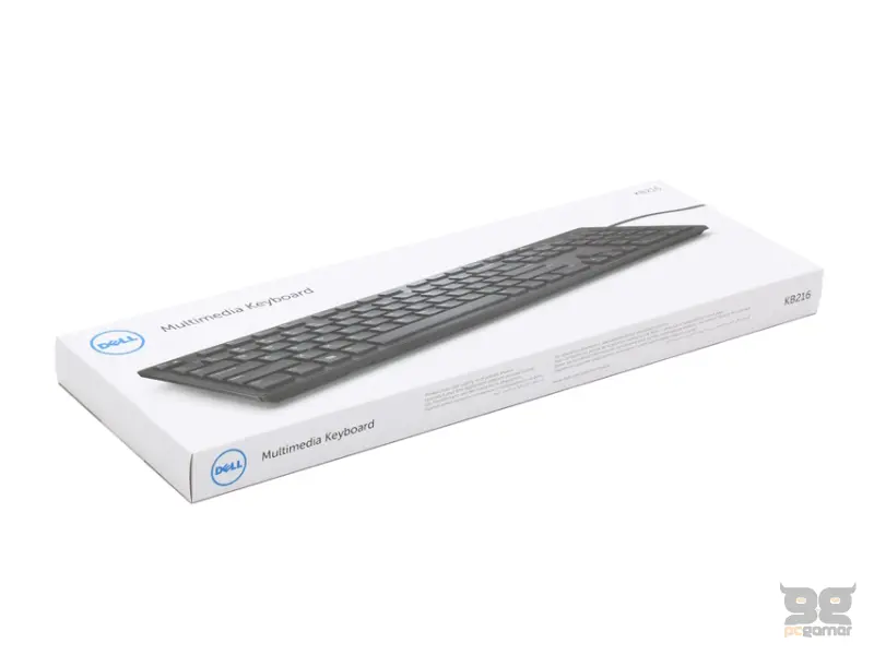 DELL Multimedia KB216 USB US tastatura retail box crna 