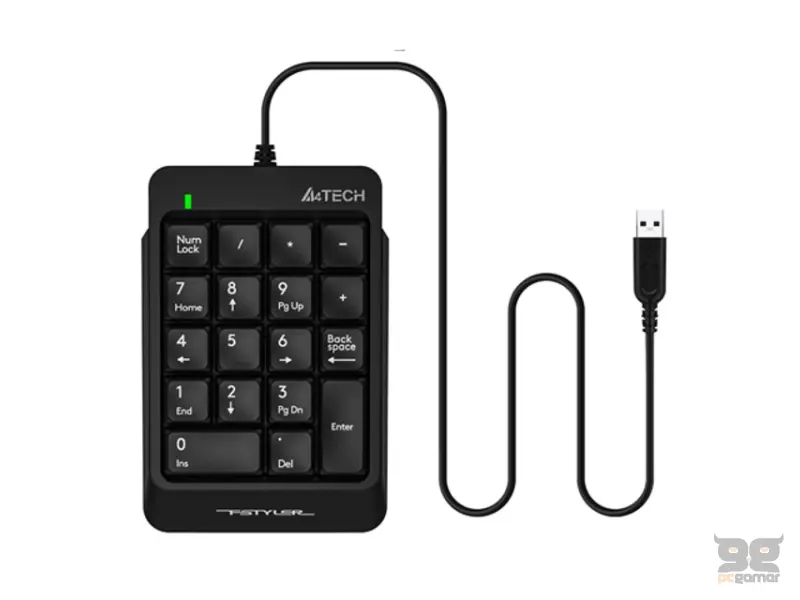A4 TECH FK13P FSTYLER Numerička USB crna tastatura 